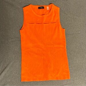 Women’s Sleeveless Top orange - size S